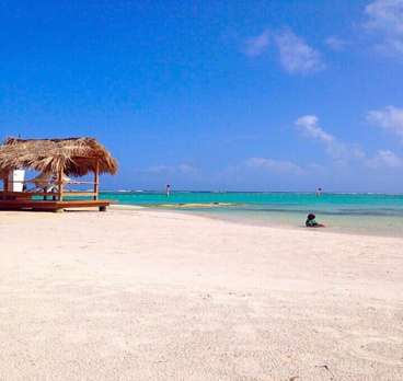 Утро на одном из Карибских побережий. Здесь каждое утро доброе☀️🌴