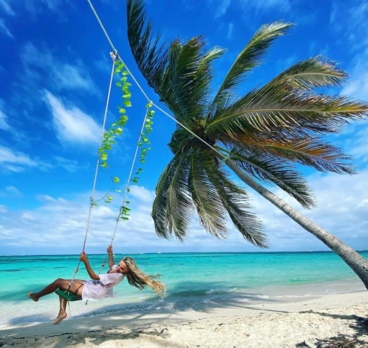 <p>То, зачем многие едут в Доминикану - это тропический рай для двоих ❤️🏝 .<p>